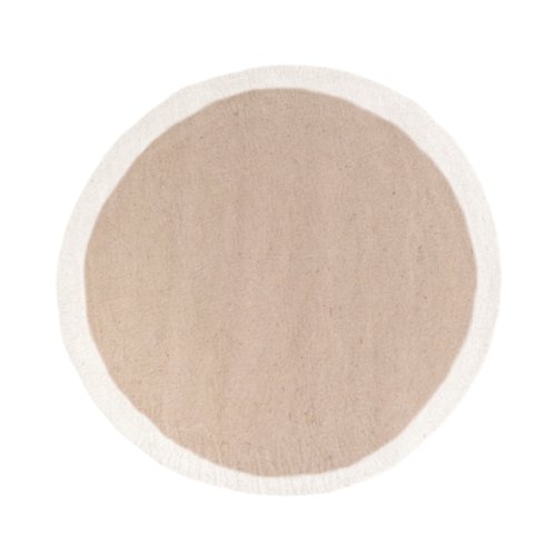 Tapis Lumbini 120 cm - lotus blanc/cumulus